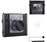 Protection d'écran et bouchon d'objectif pour appareil photo hybride Fujifilm Instax Wide EVO,bouchon en aluminium Wide Evo,protecteur d'écran LCD trempé de 0,25 mm et kit d'accessoires de.[I63]