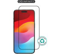 Protection d'écran intégrale en verre trempé eSTUFF INFINITE pour iPhone 15 Plus