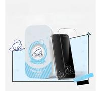 Protection d'écran invisible Kawaii Cartoon Cinnamoroll pour iPhone 17 Air 16e 15 14 13 Pro Max Kt Cat en verre trempé couverture intégrale Pom Pom Purin