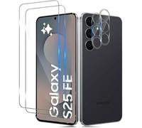 Protection d'écran - LITTLE BOUTIK - Samsung Galaxy S25 FE - Verre trempé - Pack de 4 - Résistant aux rayures