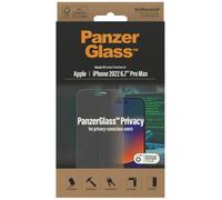 Protection d'écran - PANZER GLASS - iPhone 14 Pro Max - Verre trempé - Anti-bactérien - Case Friendly