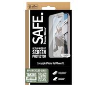 PanzerGlass SAFE. by ® Screen Protector iPhone 16 | 15 | Ultra-Wide Fit Protection d'écran transparent Apple 1 pièce(s)