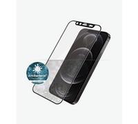 Protection d'écran PanzerGlass Apple iPhone 12/12 Pro Compatible avec les coques Cache Caméra, Noir Noir G