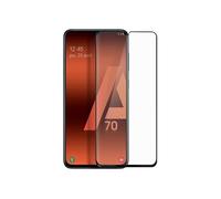 Protection d'Écran pour Galaxy A70 Adhésion Totale en Verre Trempé 9H Transparent
