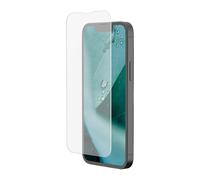 Just Green – Protection d'écran iPhone 13 mini (5,4") – Verre trempé éco-conçu, transparent, kit de pose intégré