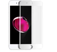Protection d'Écran pour iPhone 7 Plus / 8 Plus Adhésion Totale en Verre Trempé Blanc