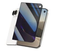 Protection d'Écran pour iPhone Duo Anti-espion Dureté 9H Noir