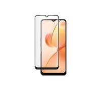 - Protection d'écran pour téléphone portable - 2.5D - verre - couleur de cadre noir - pour Realme C30, C31, C35