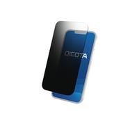 Dicota - Protection D'écran Pour Téléphone Portable - Limite L'angle De Vision À ±30°, Réduit La Lumière Bleue De 43% - Film - Avec Filtre De Confidentialité - 4 Voies - Adhésif - Noir - Pour...