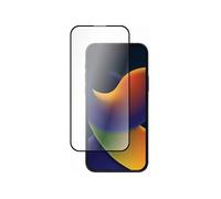 - Protection d'écran pour téléphone portable - + SmartFrame - 2.5D - verre - couleur de cadre noir - pour Apple iPhone 15 Plus