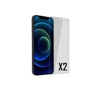 - Protection d'écran pour téléphone portable - verre - 6.1" (pack de 2) - pour Apple iPhone 12, 12 Pro