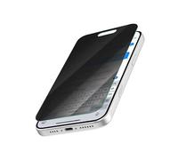 Protection d'Ecran Privacy 3D Armour pour iPhone 16 et 15 Anti-espion Crong Noir transparent