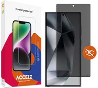 Accezz Protection d'écran en verre trempé Privacy pour Samsung Galaxy S24 Ultra