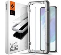 Protection d'écran - SPIGEN - AlignMaster Cover - Verre trempé 9H - Compatible Samsung Galaxy S21 FE - 2 pièces