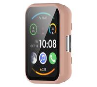 Protection d'écran ultra-mince pour montre connectée + Coque en PC avec film trempé pour Huawei Watch Fit/Fit New/OPPO Watch Free -