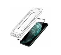 Lot de 2 Verre Trempé pour iPhone 11 Pro Max avec Applicateur Pose Précis 3mk Noir / Transparent