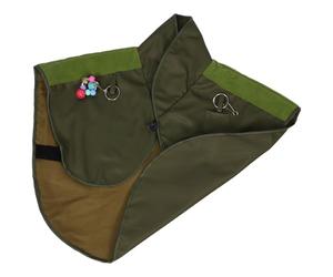 Protection D'épaule Anti-rayures pour Perroquet, Châle Réutilisable Vert | Polyester Épaissi, Boutons Pratiques, Boucles pour Jouets et Clochette, Mise en Place Facile Pendant Dressage ou Visites