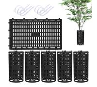 Protection des arbres - Protection du tronc d'arbre | Enroulements d'arbres pour protéger l'écorce | Planter des cages pour prévenir les dommages causés par les cerfs, les tondeuses, |