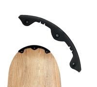 Protection des bords - Bande anti-collision pour planche à neige | Bande anti-collision multifonction | Protège-nez noir | Parfait pour le bord de la planche à roulettes, les jeunes débutants