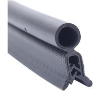 protection des bords de tôle protection des bords Bande d'étanchéité en caoutchouc en forme de U avec bulle supérieure, 3,28 pieds, joint de porte de voiture noir, coupe-froid for voitures, bateaux, c