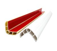 Protection des bords en PVC pour marches d'escalier, profil angulaire autocollant - Protection des bords en caoutchouc pour meubles de bureau muraux, protection des escaliers, protection des bords de
