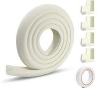 Protection Des Bords Et Coins,2m Protection Mousse Sécurité Avec 4 Angles, Kit De Sécurité Pour Bien Protéger Les Enfants(Blanc) Blanc