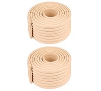 Protection des bords et des coins, 4 m - Pare-chocs de sécurité pour bébé - Coins pour la sécurité des enfants - Protection des meubles (beige)
