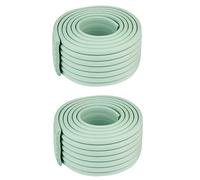 Protection des bords et des coins, 4 m - Pare-chocs de sécurité pour bébé - Coins pour la sécurité des enfants - Protection des meubles (vert clair)