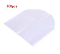 Protection des disques en vinyle, 100 pièces/2 sacs 7 ""/10"", sacs intérieurs de protection des disques LP, manches antistatiques, conteneur transparent