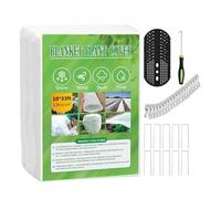 Protection des en Non-tissé - Protection Contre Le Gel - Couverture Flottante pour potagères - Lingettes antigel réutilisables en Non-tissé pour l'extérieur - pour Arbres, légumes