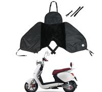 Protection des Jambes De Moto avec Gants De Guidon | Accessoires De Scooter De Mobilité Couvercle De Panneau De Commande De Mobilité Étanche | Coupe Épais en PU pour Voitures Électriques SC