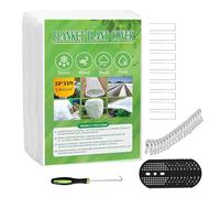 Protection des plantes en non-tissé - Protection flottante pour plantes potagères - Réutilisable - En non-tissé - Pour plantes d'extérieur - Protection contre le gel des arbres, des serres - Pour les