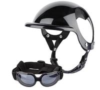 Protection des Yeux pour Chien,Casque réglable avec Protection des Yeux - Soleil colorées pour la Conduite, la Moto, la Protection des Yeux Chien pour Le vélo, la Marche Ziurmut