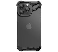 Protection Design pour iPhone 14 Pro Coque Bumper Modèle Steel Cover Noir
