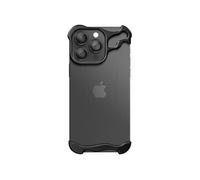 Protection Design pour iPhone 14 Pro Coque Bumper Modèle Steel Cover Noir