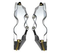 Protection d'étrier de frein | 2 pièces Couvre-moyeu de roue Couvercle d'étrier portatif,Ensemble de housses de protection multi-usages Pince universelle pour roue de voiture