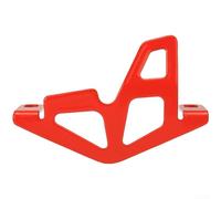 Protection d'étrier de frein à disque pour VTT fabriquée en alliage d'aluminium usiné CNC pour une protection fiable contre les rochers et la saleté (rouge)