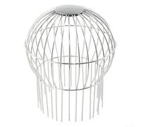 Protection d'évacuation de toit en acier inoxydable 304 pour gouttières et tuyaux de descente - pour écran de collecteur de feuilles, protection en maille anti-obstruction pour maisons résidentielles