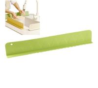 Protection d'évier avec base ventouse en silicone - Protection contre l'eau - Accessoires pour salle de bain et cuisine