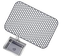 Protection d'évier de cuisine en silicone | Tapis de grille inférieure d'évier en silicone, tapis de grille pour ustensiles de cuisine chauds, plaques de cuisson, égouttoir pour la maison, la salle de