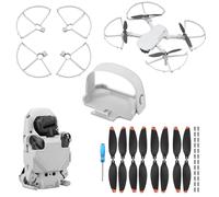Protection d'hélice + 16 lames d'hélice + support d'hélice pour DJI Mini 2 Mini 4K, accessoires légers de protection pour drone Mavic Mini SE