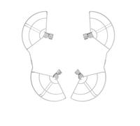 Protection D'hélice, Compatible avec Le Drone DJI Mini 4 Pro, Accessoires De Protection D'hélices À Dégagement Rapide, Ailes, Lames, Accessoire De Couverture De Cage À Pagaie