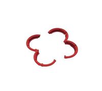 Protection D'hélice Compatible avec Le Drone DJI Neo, Anneaux De Protection, Hélice Antichute, Housse De Protection Légère(Red)