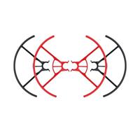 Protection d'hélice Compatible avec Le Drone DJI Tello, Housse de Protection Rouge et Noire for Une Protection renforcée en vol et en Cas de Crash.(Black)
