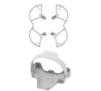 Protection d'hélice Compatible avec Mini 3/Mini 3 Pro Protecteur d'ailes de Drone léger Pare-Chocs de Lame Anti-Collision Compatible avec Accessoire de Drone(Color:Landing Gear Set)