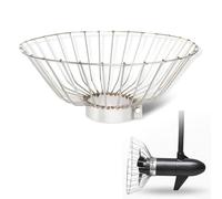 Protection d'hélice, couvercle de sécurité en acier inoxydable pour hélice de moteur hors-bord de bateau, grille anti-enroulement pour moteur
