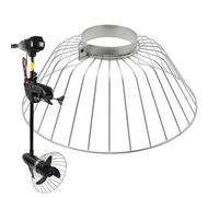 protection d'hélice - Couvercles d'hélice 400 g, couvercle de sécurité d'hélie durable, cages de sécurté d'héices marines en acier | Filet de séurité pour hélice hors-bord robuste pour la préventi