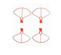 Protection d'hélice en ABS conçue pour DJI Lito1 LitoX1 offrant une construction légère, une fonction de détachement rapide et une sécurité de vol (orange)