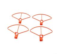 Protection d'hélice pour DJI 5Pro, lame en ABS légère ou avec mécanisme de libération rapide et design anti-collision pour Dr Pilotes (orange)