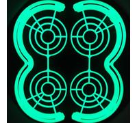 Protection d'hélice pour DJI Avata 2, anneau de protection avec attache, anneau de protection, pare-chocs d'hélice (Fluorescent)